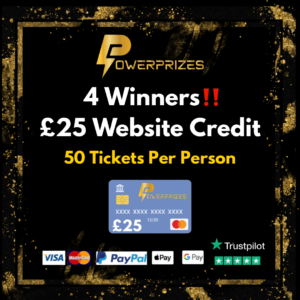 4 Winners Of £25 Site Credit 💷